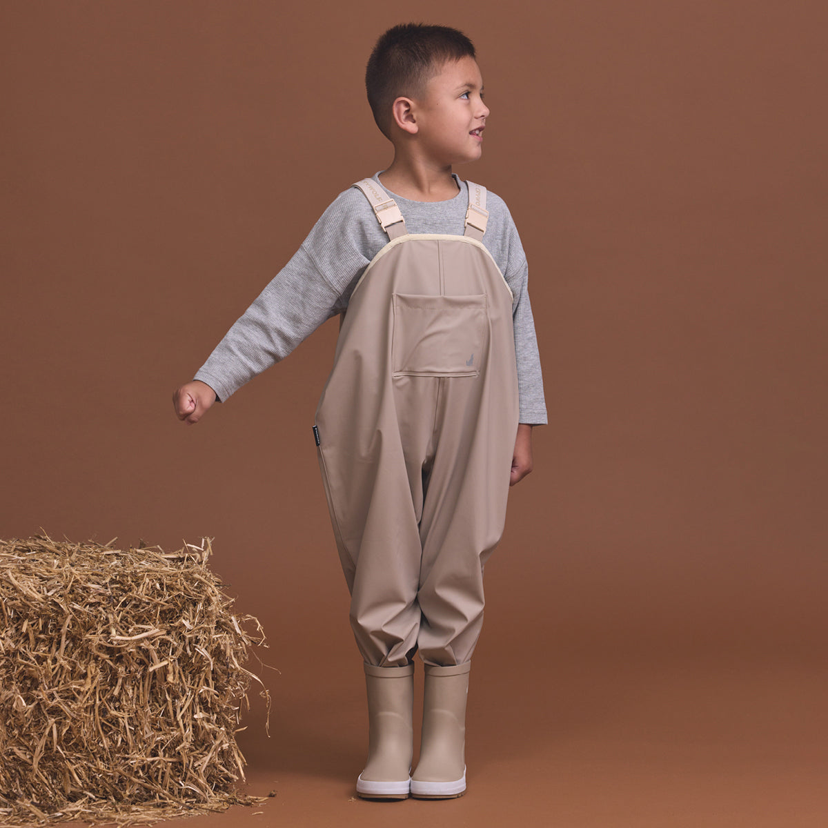 RAIN OVERALLS Ash – CRYWOLF (AU)