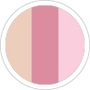 REVERSIBLE BUCKET HAT Blush Colourblock