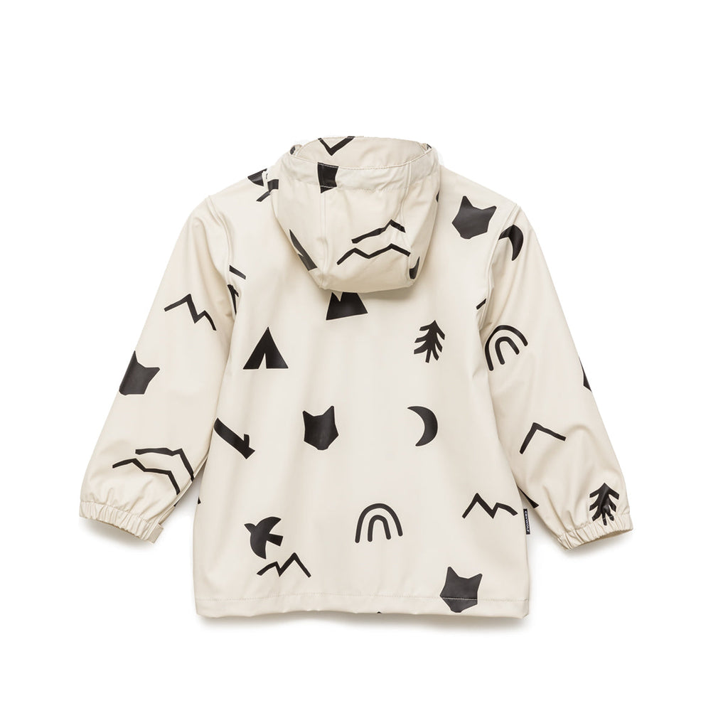 Crywolf Childrens Winter Jacket - Play Jacket - Happy Camper - Back View